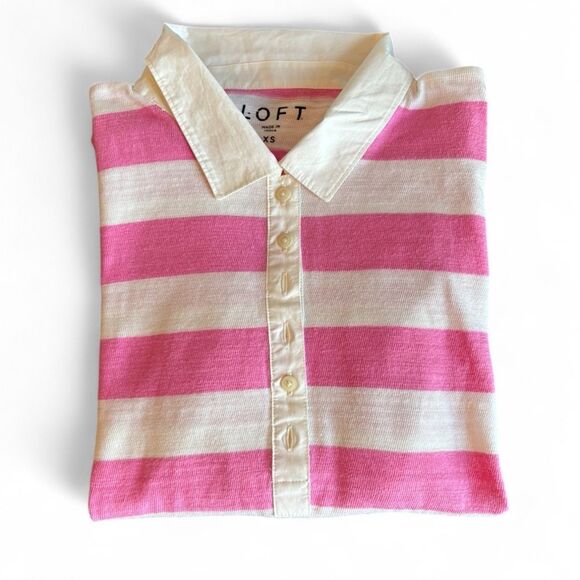 LOFT striped rugby-style top - Picture 2 of 5